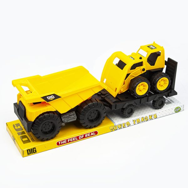 2095A Շինարարական բեռնատար կցորդով