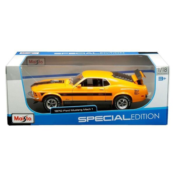 Maisto 1970 FORD MUSTANG MACH 1 1:18 - Image 2