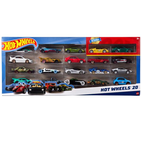 Hot Wheels - Toy Cars 20-Pack
