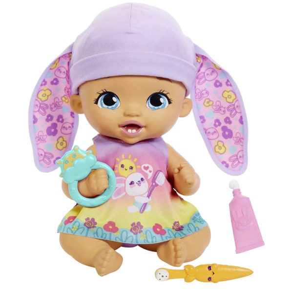 Mattel - Brush & Smile Little Bunny Baby Doll