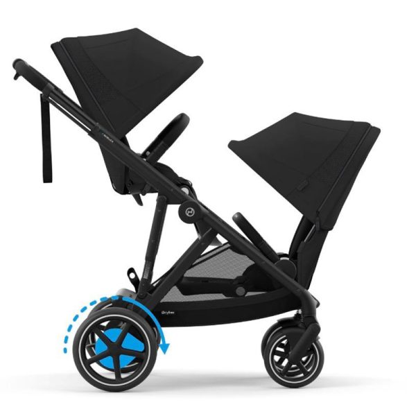 Cybex eGazelle Moon Black for twins 2 in 1 - Image 4