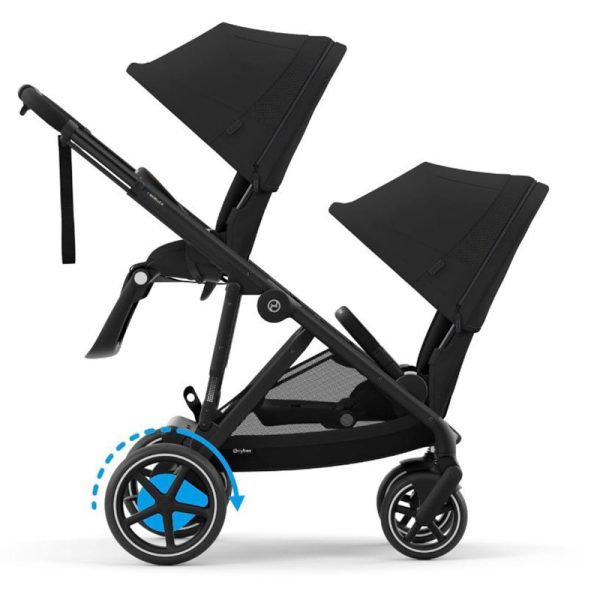 Cybex eGazelle Moon Black for twins 2 in 1 - Image 5