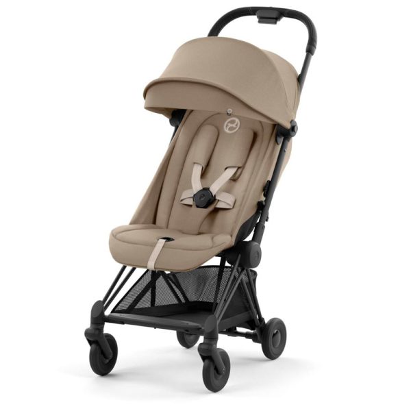 Cybex Coya Matt Black Cozy Beige