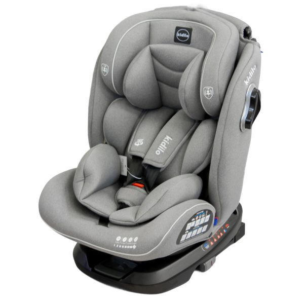 Մեքենայի նստատեղ Kidilo KBH311 LIGHT GREY KM-F93-2