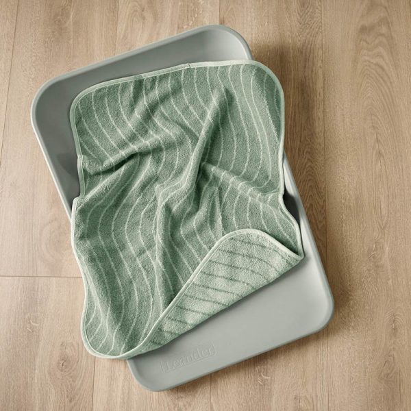 Leander Topper for changing mat Organic Woodland Sage green Փոխելու ներքնակի ծածկոց - Image 3