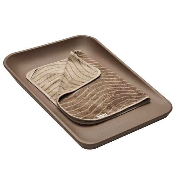 Leander Topper for changing mat Organic Woodland Mocca Փոխելու ներքնակի ծածկոց - Image 2