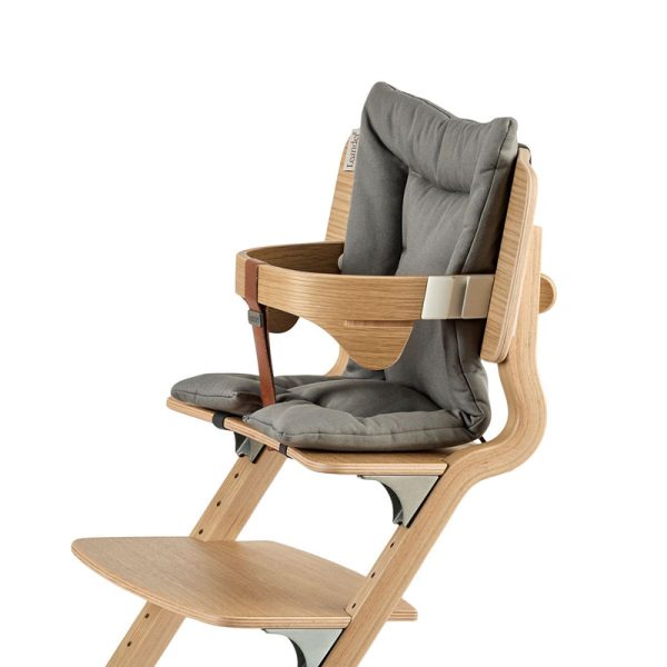 Leander Cushion for Leander highchair Organic Cool grey Կերակրասեղանի աքսեսուար - Image 2