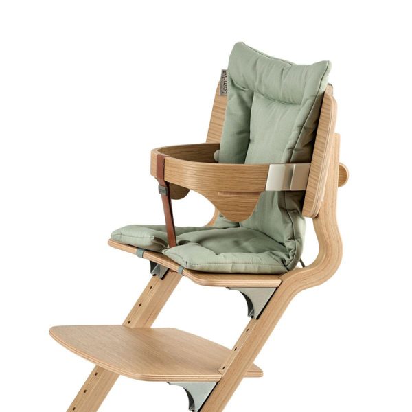 Leander Cushion for Leander highchair Organic Sage green Կերակրասեղանի աքսեսուար - Image 2