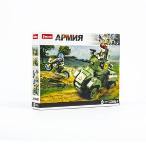 SLB0710 Սլուբան,Բանակ 154կտ.ռազմ ավտո+մոտո լարոցի