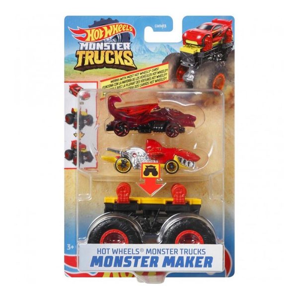 MONSTER MAKER մեքենաների հավաքածու GWW18