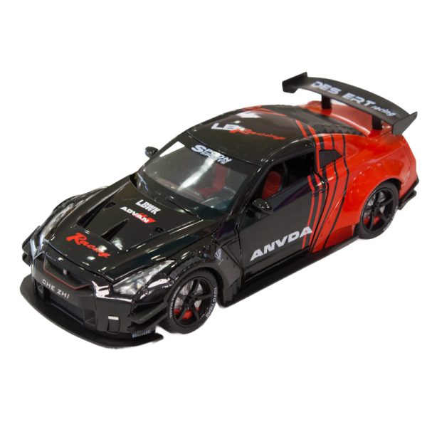 Մետաղական Nissan GTR 1:24