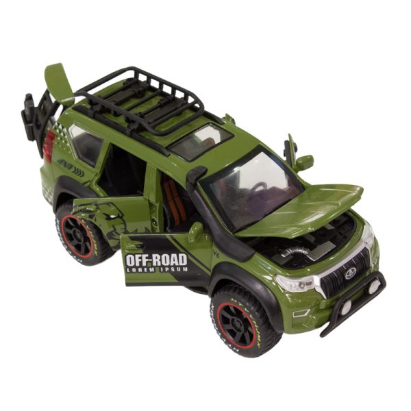 Մետաղական Prado offroad 1:24 - Image 2