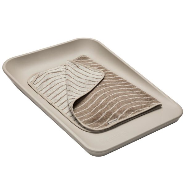 Leander Topper for changing mat Organic WoodlandCappuccino Փոխելու ներքնակի ծածկոց - Image 2