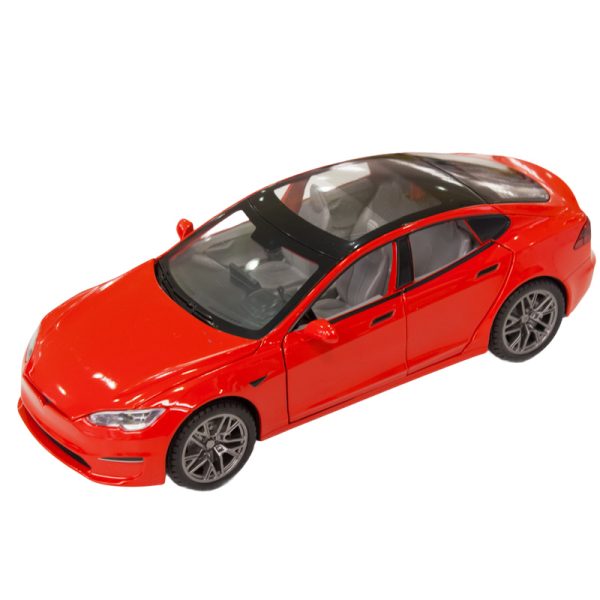 Մետաղական Tesla model S 1:22