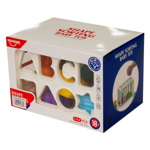 Մանկական զարգացնող արկղ կուբիկներով