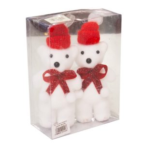 Ամանորյա Տոնածառի խաղալիք 2հատ