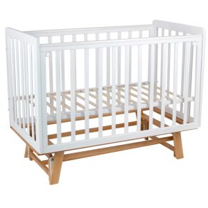 Մանկական մահճակալ Indigo Style բնական սպիտակ ճոճվող