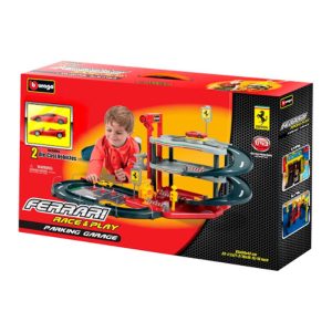 ԽԱՂԱՅԻՆ ՀԱՎԱՔԱԾՈՒ FERRARI ԱՎՏՈԿԱՆԳԱՌ ԵՎ 2 ՄԵՔԵՆԱ SCALE 1:43