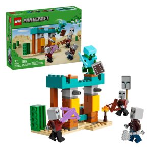 LEGO MINECRAFT THE ILLAGER DESERT PATROL