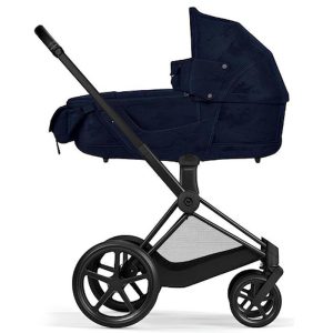 Cybex Priam IV Rebellious Luxury Denim Blue Matt Black 2in1