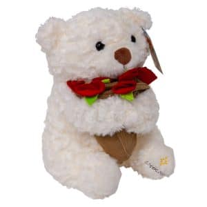 Արջ MIC Bear With Flowers