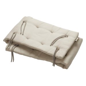 Leander Bamper Linea and Luna Baby Cot Cappuccino