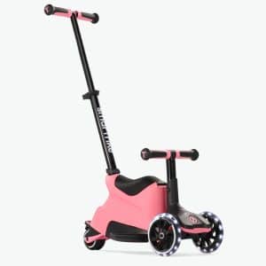Smartrike Xtend Scooter+Ride On Salmon Pink