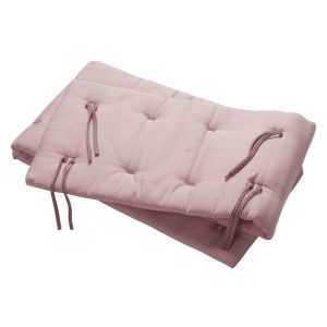 Leander Bamper Linea and Luna Baby Cot Dusty Rose