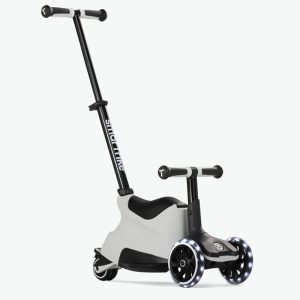 Smartrike Xtend Scooter+Ride On Cool Grey