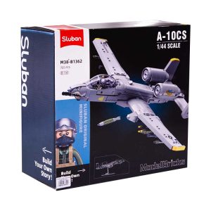 SLB1362 Սլուբան,Մոդել,701կտ.ինքնաթիռ A-10CS 1:44,կրակող