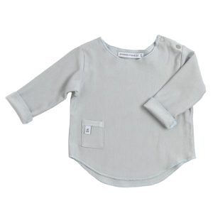 Շապիկ գրպանով Bamboom Light Blue 6-9 ամս․