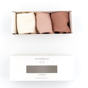 Գուլպաների հավաքածու Bamboom Soft Pink-Offwhite 3-6 ամս.