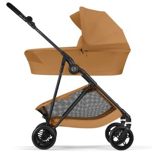 Մանկական զբոսասայլակ Cybex Melio Carbon Cinnamon Yellow 2in1