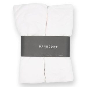 Սավանների հավաքածու Bamboom White 80 x 40