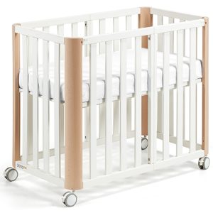DOCO Sleeping PLUS white-nature (mattress 90x50 included)