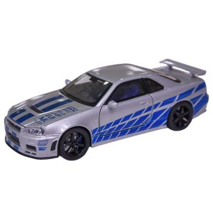 Մետաղական Nissan GTR R34 1:32